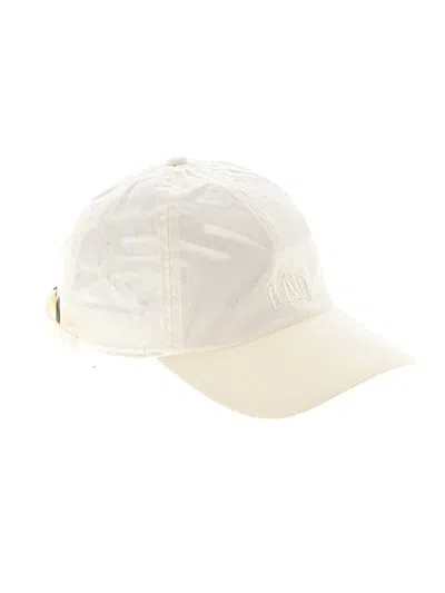 Pre-owned Gap Baseball Cap In Ivory