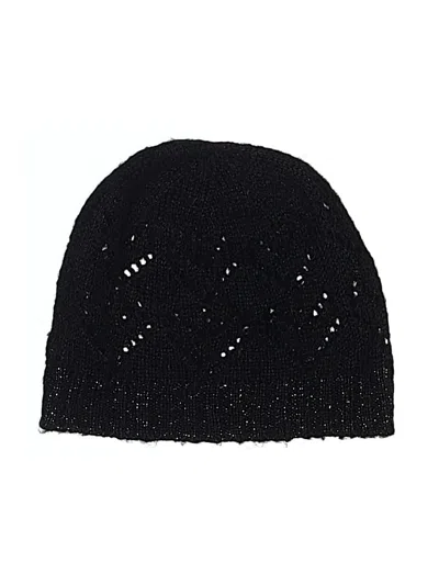 Pre-owned Gap Beanie Hat In Black