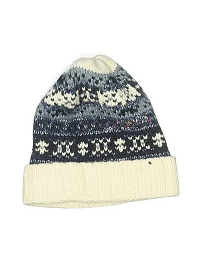 Pre-owned Gap Beanie Hat In Ivory