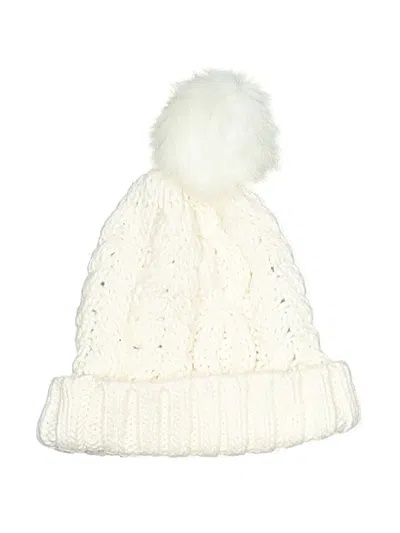 Pre-owned Gap Beanie Hat In Ivory