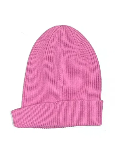 Pre-owned Gap Beanie Hat In Pink
