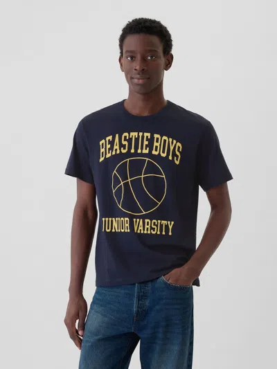 Gap Beastie Boys' Graphic T-shirt In Dark Night