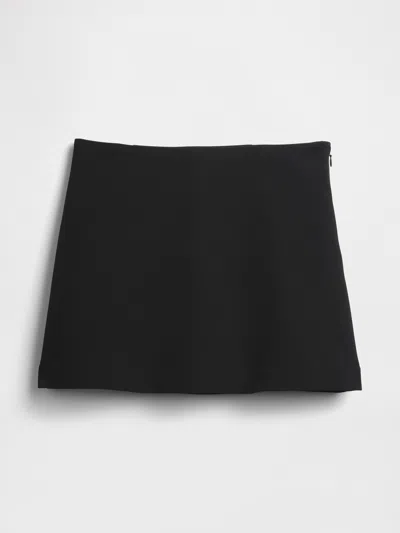 Gap Bistretch Mini Skort In Black