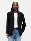 Gap Bistretch Oversized Blazer In Black