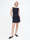 Gap Bistretch Tailored Skort In Navy Blue