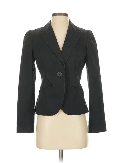 Pre-owned Gap Blazer Jacket In Black