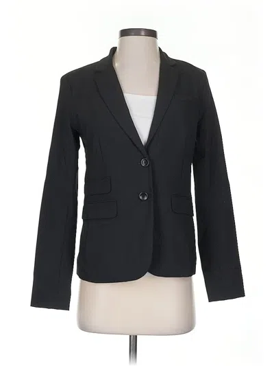 Pre-owned Gap Blazer Jacket In Black