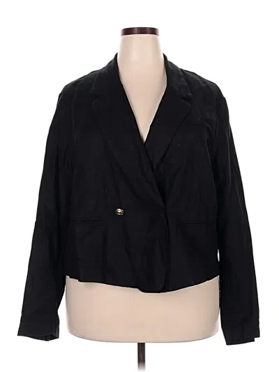 Pre-owned Gap Blazer Jacket In Black