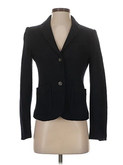 Pre-owned Gap Blazer Jacket In Black