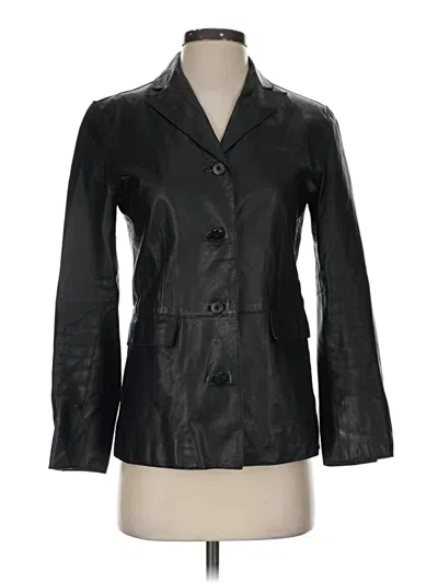 Pre-owned Gap Blazer Jacket In Black
