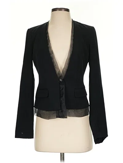 Pre-owned Gap Blazer Jacket In Black