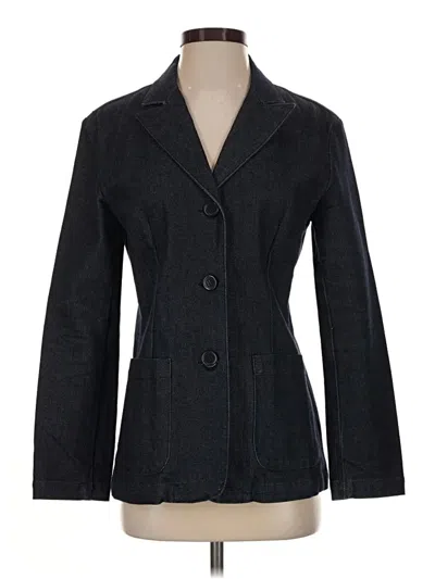 Pre-owned Gap Blazer Jacket In Black