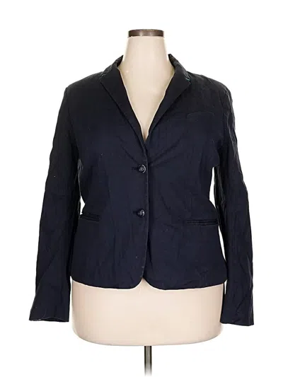 Pre-owned Gap Blazer Jacket In Blue