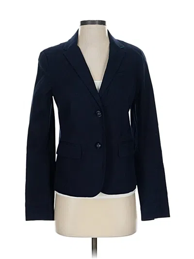 Pre-owned Gap Blazer Jacket In Blue