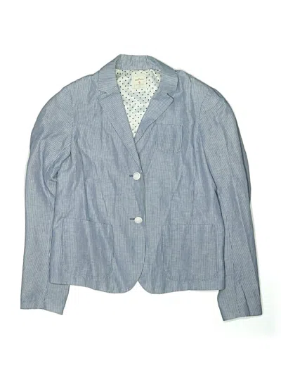 Pre-owned Gap Kids' Blazer Jacket In Blue