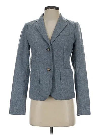 Pre-owned Gap Blazer Jacket In Blue