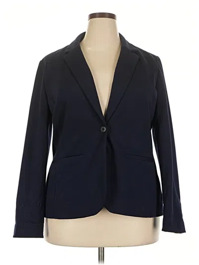 Pre-owned Gap Blazer Jacket In Blue