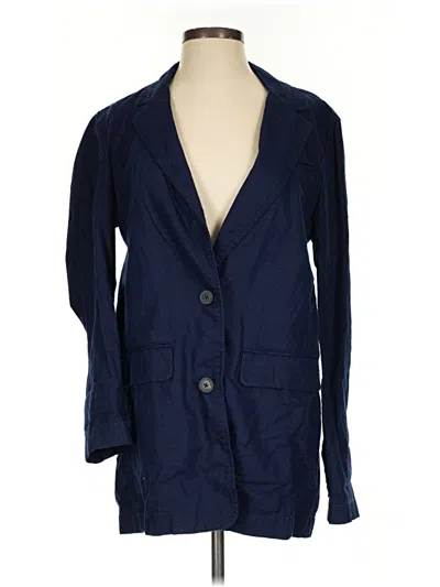 Pre-owned Gap Blazer Jacket In Blue