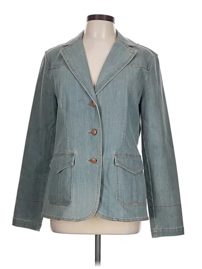 Pre-owned Gap Blazer Jacket In Blue