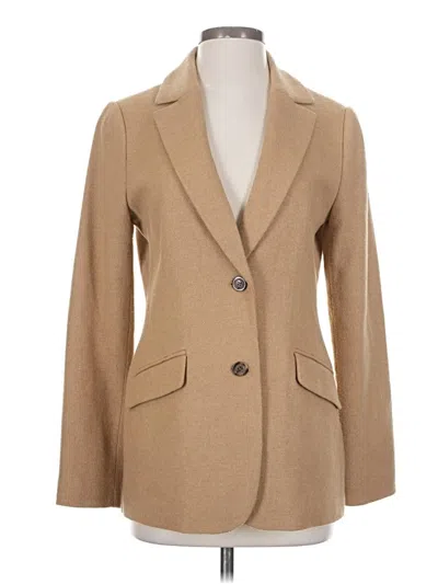 Pre-owned Gap Blazer Jacket In Brown