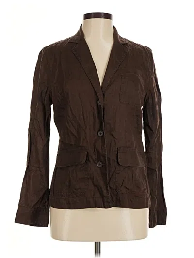 Pre-owned Gap Blazer Jacket In Brown