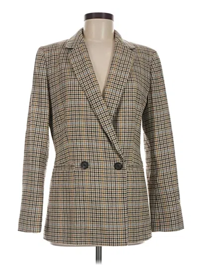 Pre-owned Gap Blazer Jacket In Gold