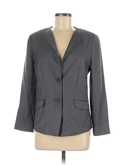 Pre-owned Gap Blazer Jacket In Gray