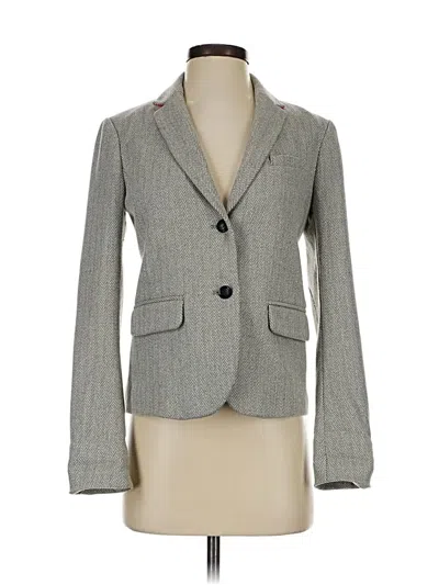 Pre-owned Gap Blazer Jacket In Gray