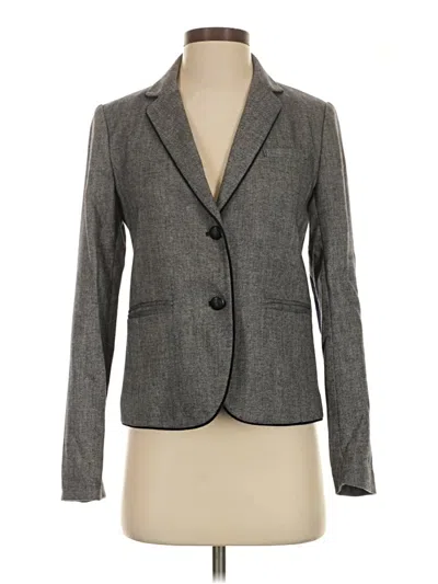Pre-owned Gap Blazer Jacket In Gray