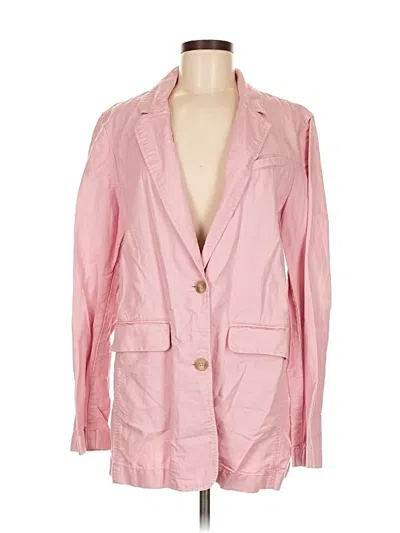 Pre-owned Gap Blazer Jacket In Pink