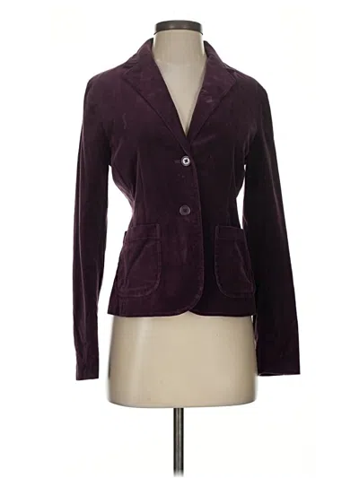 Pre-owned Gap Blazer Jacket In Purple