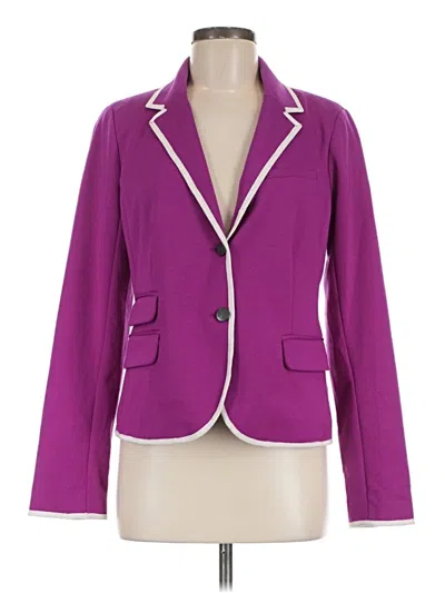 Pre-owned Gap Blazer Jacket In Purple