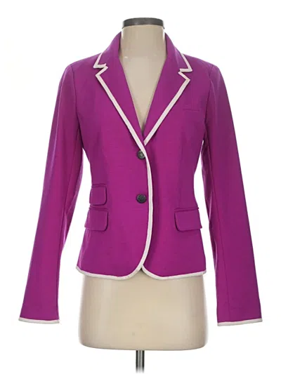 Pre-owned Gap Blazer Jacket In Purple