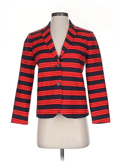 Pre-owned Gap Blazer Jacket In Red