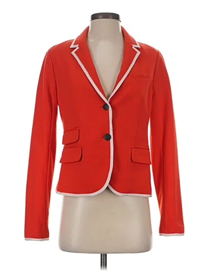 Pre-owned Gap Blazer Jacket In Red