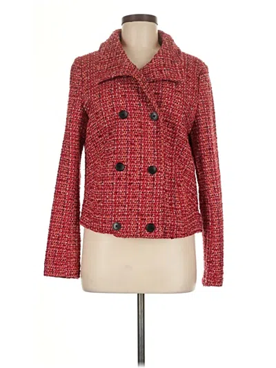 Pre-owned Gap Blazer Jacket In Red