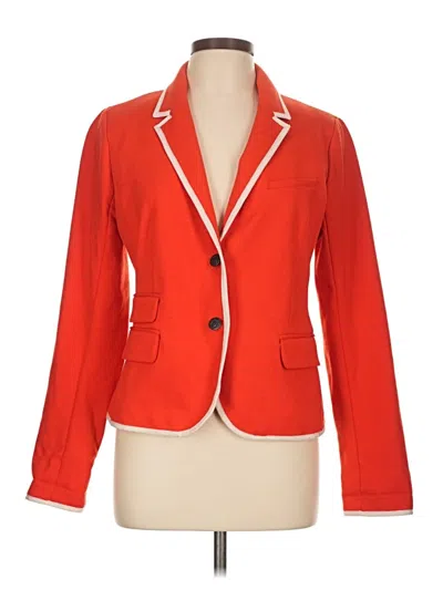 Pre-owned Gap Blazer Jacket In Red