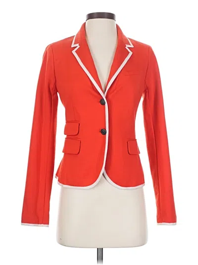 Pre-owned Gap Blazer Jacket In Red