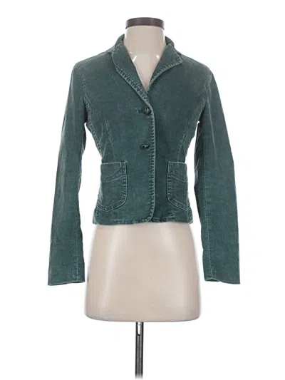 Pre-owned Gap Blazer Jacket In Teal