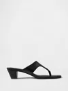 Gap Block Heel Sandals In Black