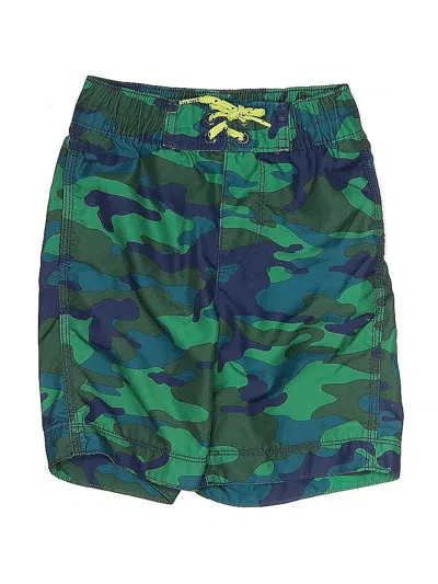 Pre-owned Gap Kids' Board Shorts In Green