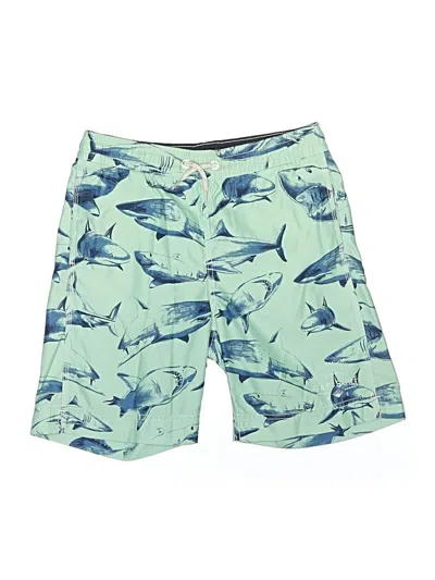 Pre-owned Gap Kids' Board Shorts In Green