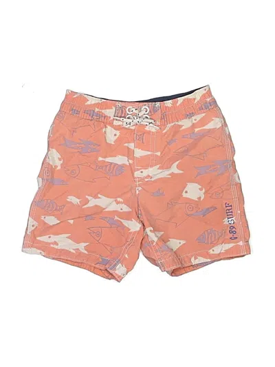 Pre-owned Gap Kids' Board Shorts In Orange