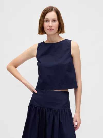 Gap Boatneck Shell Crop Tank Top