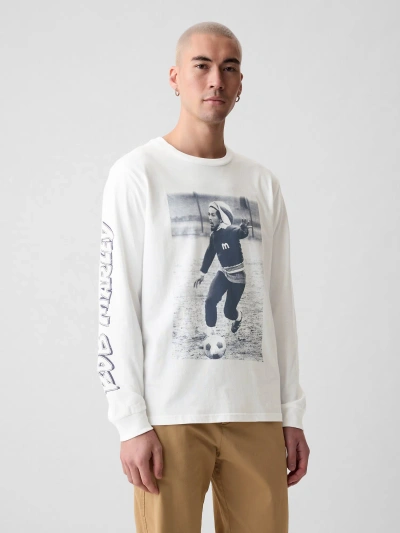 Gap Bob Marley Graphic T-shirt In Off White