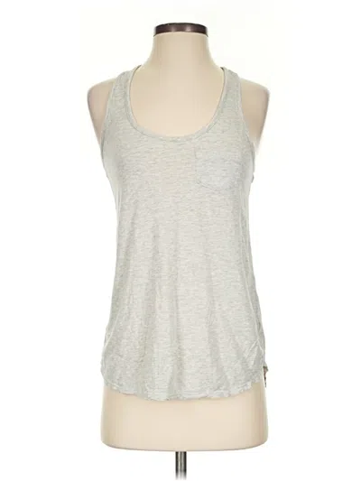 Pre-owned Gap Body Active Tank Top In Silver
