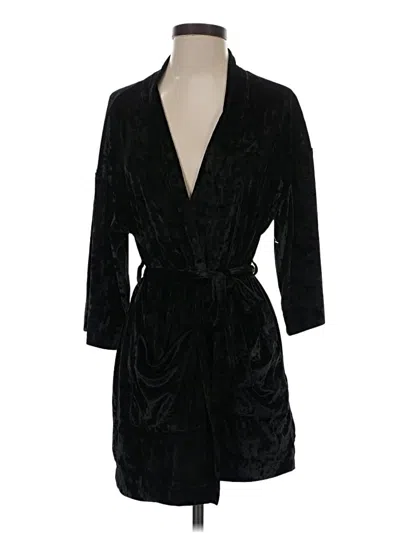 Pre-owned Gap Body Cardigan Sweater In Black