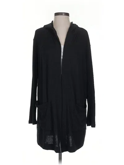 Pre-owned Gap Body Cardigan Sweater In Black