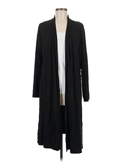 Pre-owned Gap Body Cardigan Sweater In Black