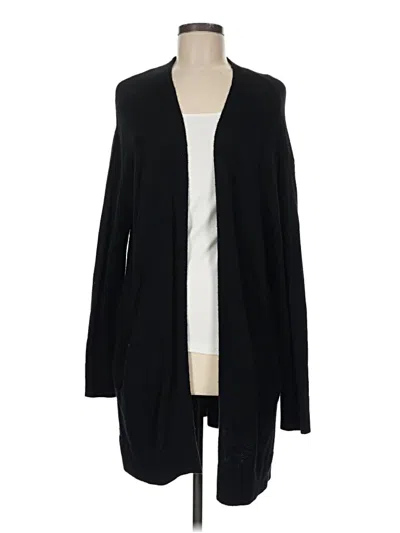 Pre-owned Gap Body Cardigan Sweater In Black